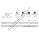 Palier - 2 fixations - NP2-1-4-RHP