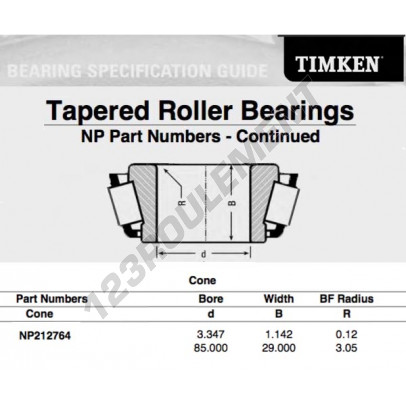 NP212764-TIMKEN