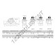 Palier - 2 fixations - NP3-4-RHP