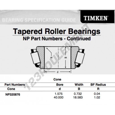 NP320876-TIMKEN