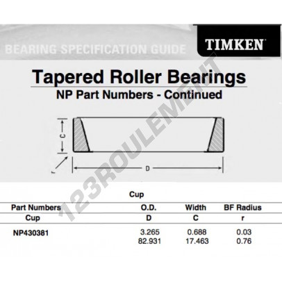 NP430381-TIMKEN