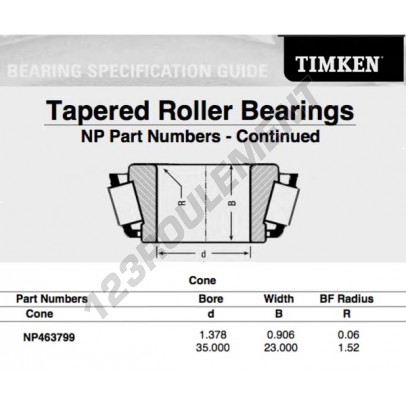 NP463799-TIMKEN