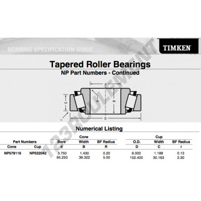 NP579116-NP022042-TIMKEN