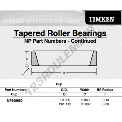 NP609650-TIMKEN