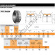 Roulement conique - NP633856-NP930308-TIMKEN