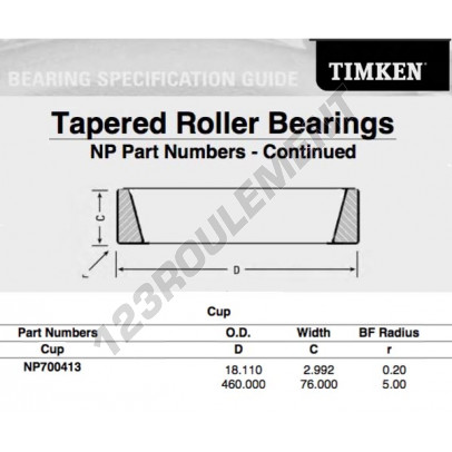 NP700413-TIMKEN