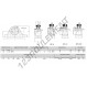 Palier - 2 fixations - NP80-RHP