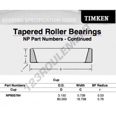 NP905784-TIMKEN