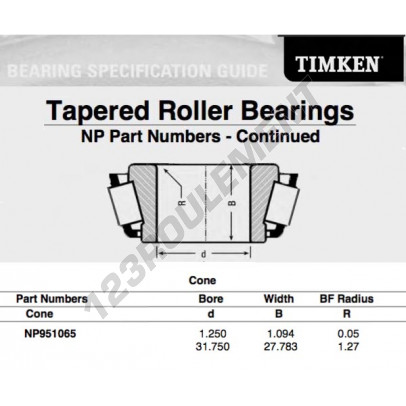 NP951065-TIMKEN