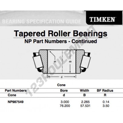 NP987549-TIMKEN