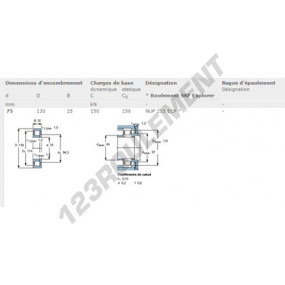 NUP215-ECP-SKF