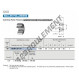 Galet de roulement - NURT50-1-R-IKO
