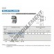 Galet de roulement - NURT50-R-IKO