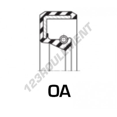 OA-110X140X12-EPDM