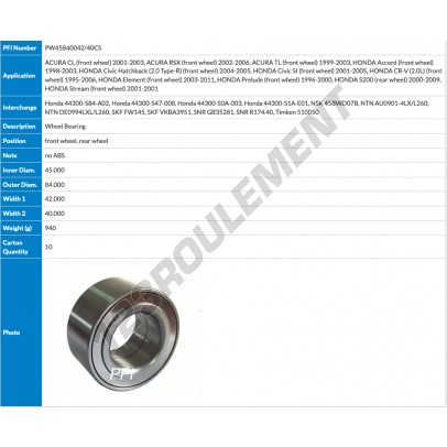 PW45840042-40CS-PFI