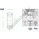 Roulement à billes - S6208-2RS-FDA-AISI420-ZEN