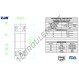 Roulement à billes - S6306-2RS-FDA-AISI420-ZEN
