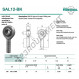 Rotule SA - SAL12-BK-DURBAL