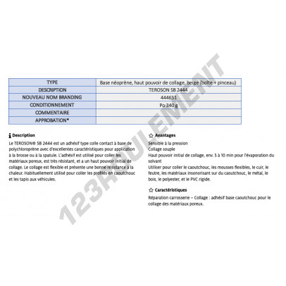 SB-2444-340G-TEROSON