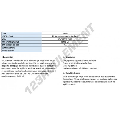 SF-7400-500ML-LOCTITE