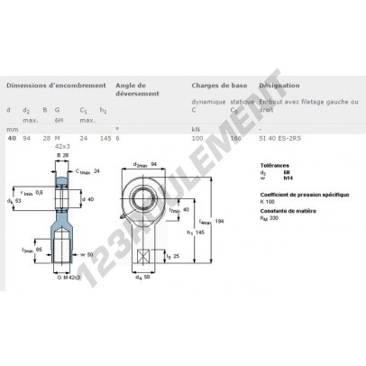 SI40-ES-2RS-SKF
