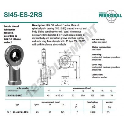 SI45-ES-2RS-DURBAL