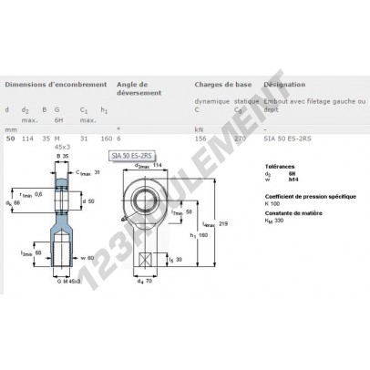 SIA50-ES-2RS-SKF