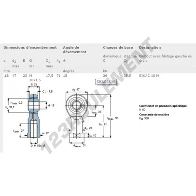 SIKAC18-M-SKF