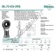 Rotule SI - SIL70-ES-2RS-DURBAL