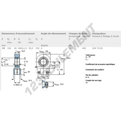 SIR70-ES-SKF