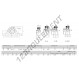 Palier - 2 fixations - SL1-3-8-RHP