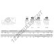 Palier - 2 fixations - SL1-7-8-RHP