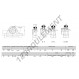 Palier - 2 fixations - SL12-RHP
