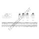 Palier - 2 fixations - SL2-15-16-RHP