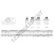 Palier - 2 fixations - SL2-3-16-RHP