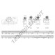 Palier - 2 fixations - SL5-8-RHP