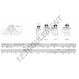 Palier - 2 fixations - SL65-RHP
