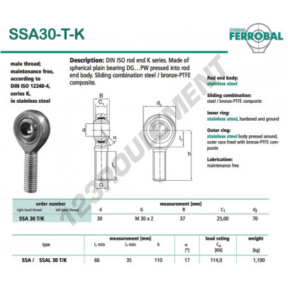 SSA30-T-K-DURBAL