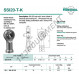 Rotule SI - SSI20-T-K-DURBAL