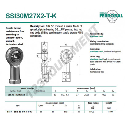 SSI30M27X2-T-K-DURBAL