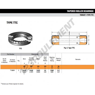 T1260W-TIMKEN