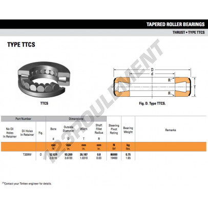T209W-TIMKEN