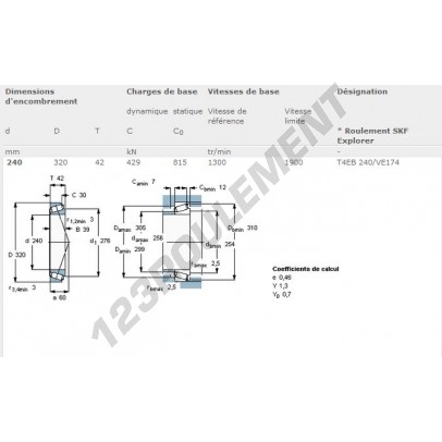 T4EB240-VE174-SKF