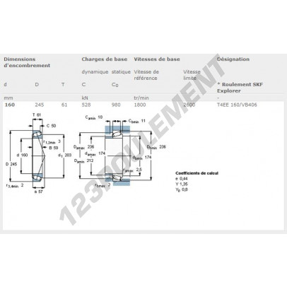 T4EE160-VB406-SKF