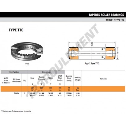 T600W-TIMKEN
