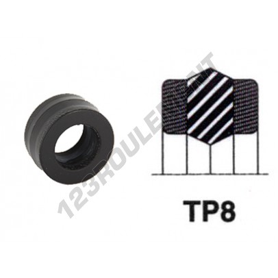TP8-100X120X25-NBR90