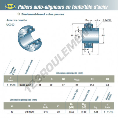 UC309-27-G2-SNR