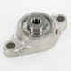 Palier - 2 fixations - UCFL201-INOX