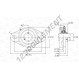 Palier - 2 fixations - UCFL316
