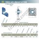 Palier - 4 fixations - UCFS315-SNR
